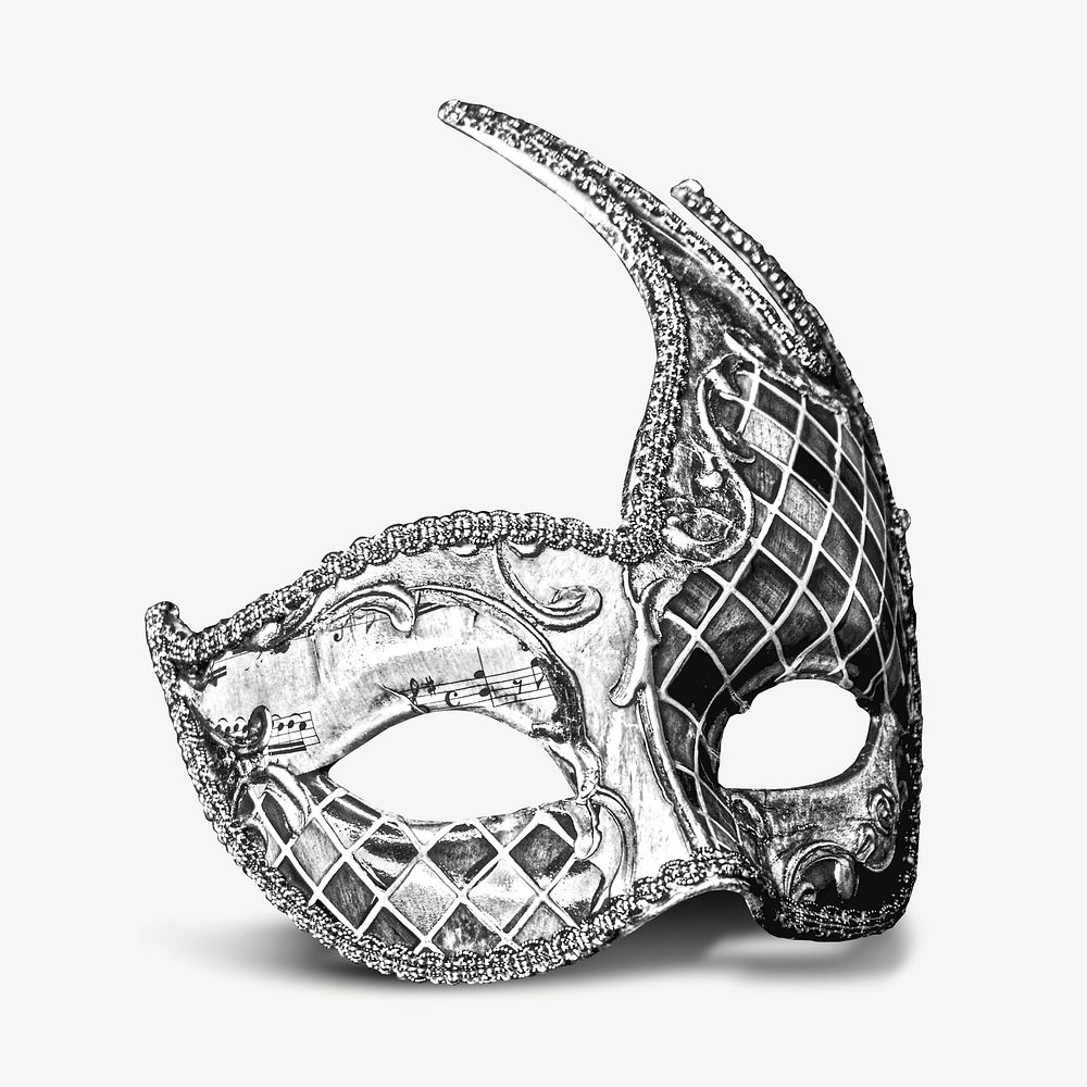 Fancy mask isolated design