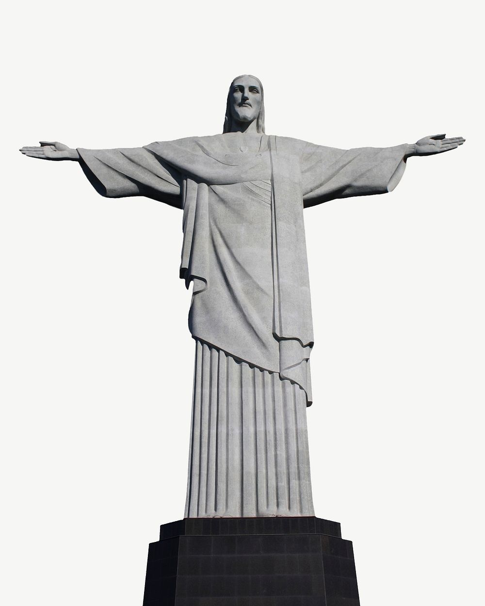 Christ the Redeemer collage element psd