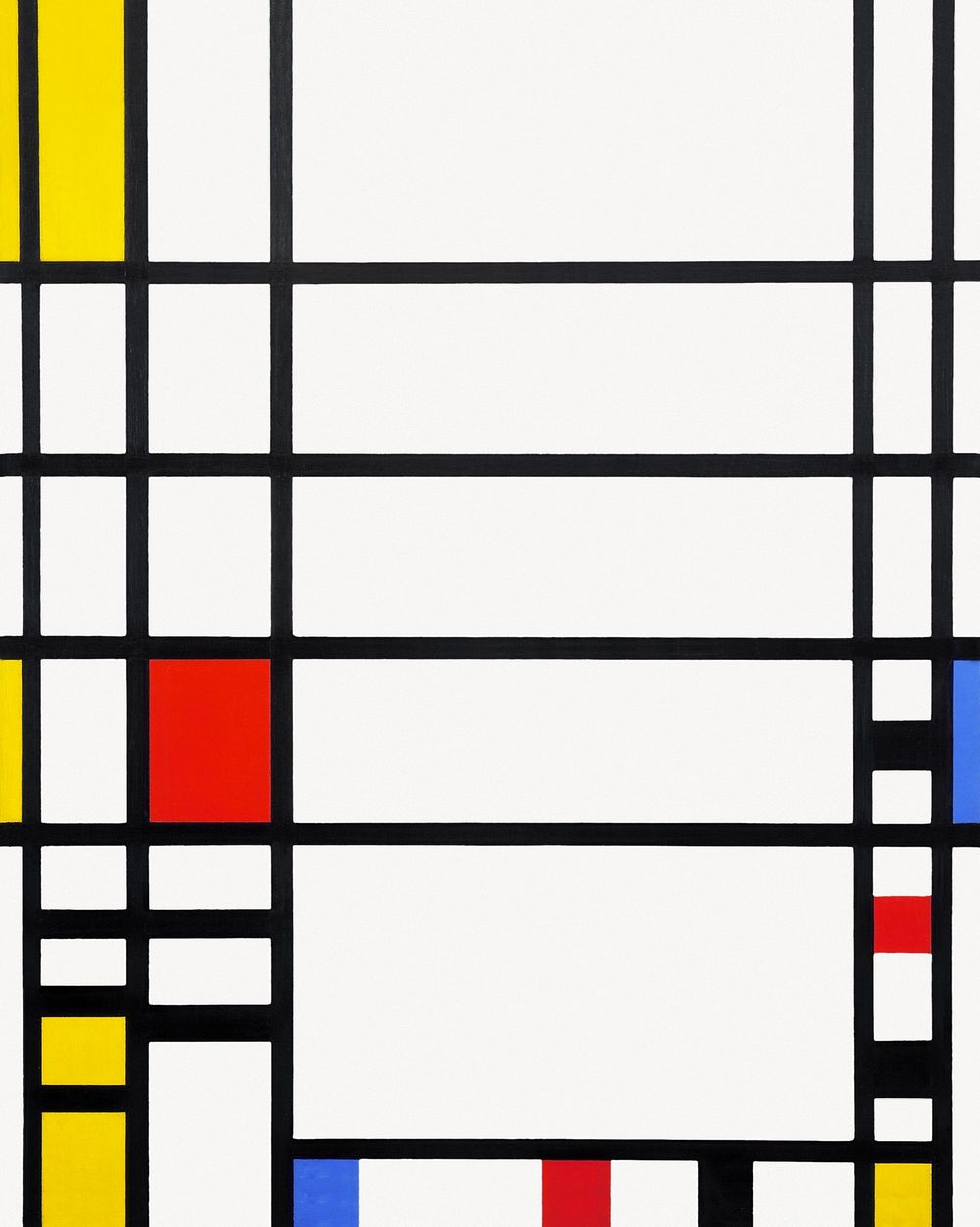  Piet Mondrian&rsquo;s Trafalgar Square, Cubism art. Remixed by rawpixel.