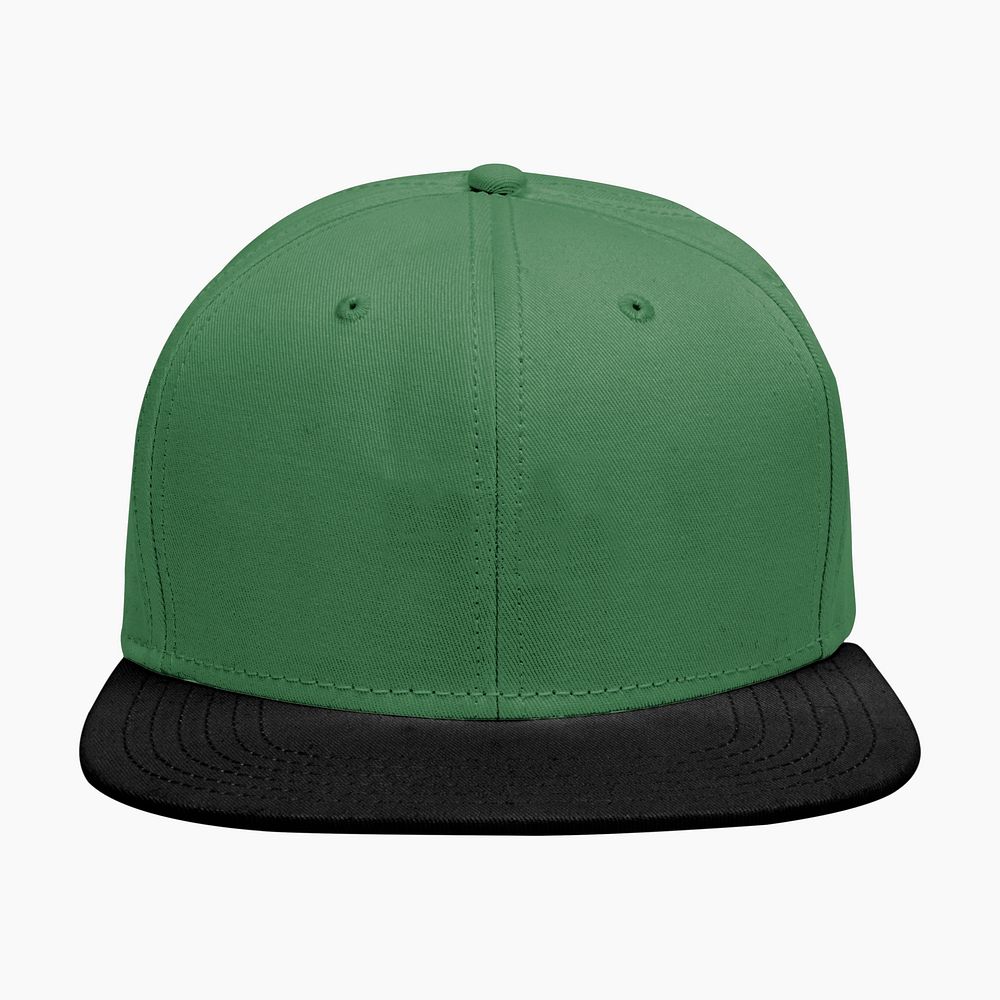 Green cap  mockup, editable apparel & fashion psd