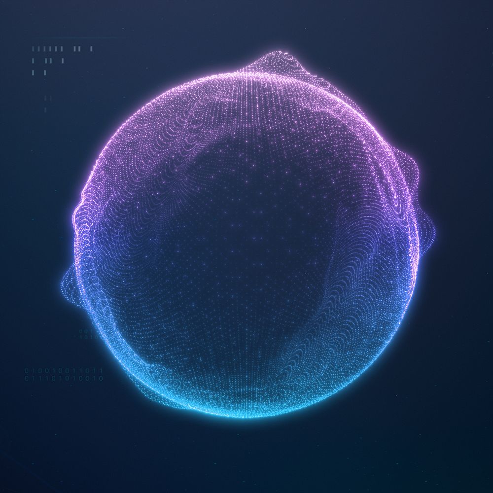 Metaverse sphere element, digital remix