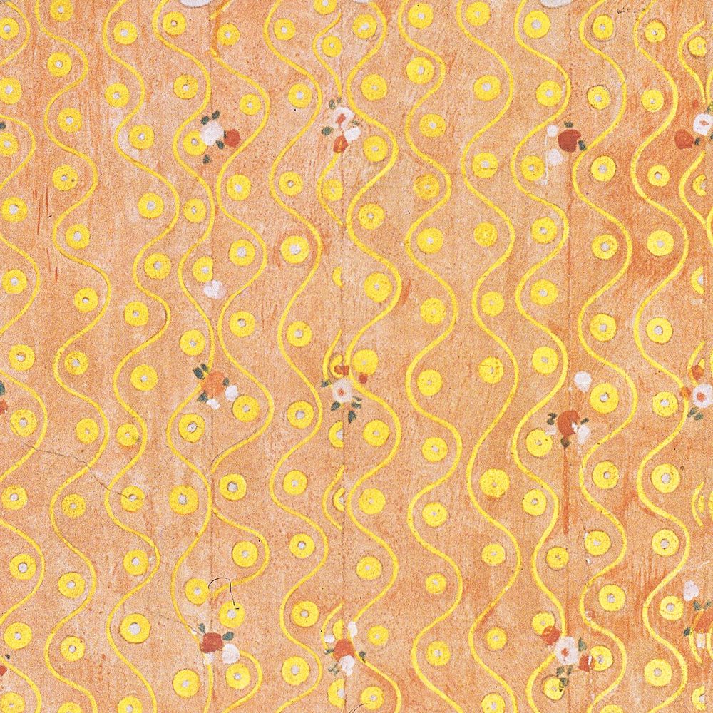 Gustav Klimt's Beethoven Frieze pattern, remixed by rawpixel