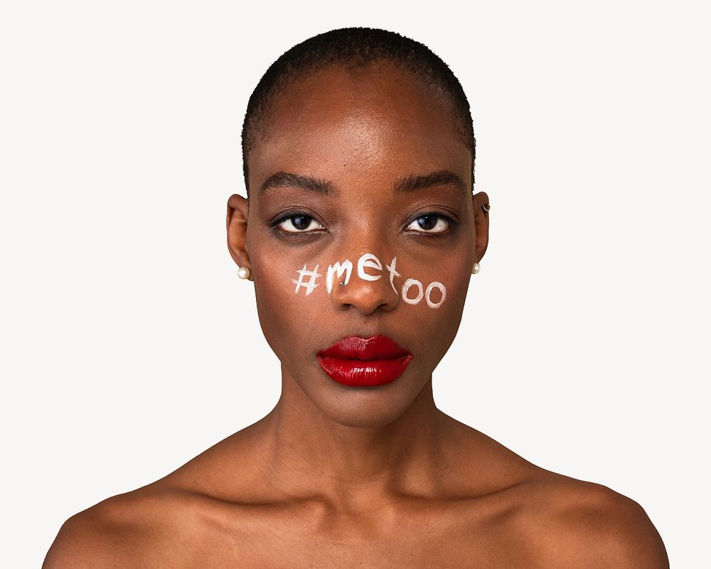 Metoo black woman portrait isolated | Premium Photo - rawpixel