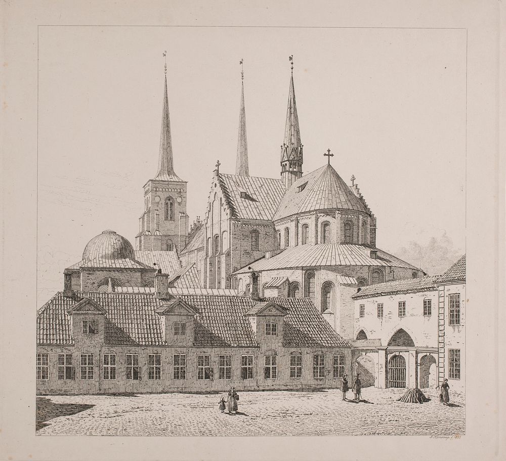 Roskilde Cathedral by Jacob Kornerup