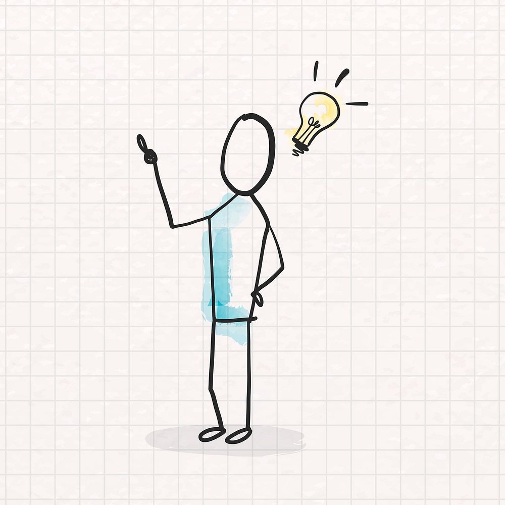 Creative innovation doodle