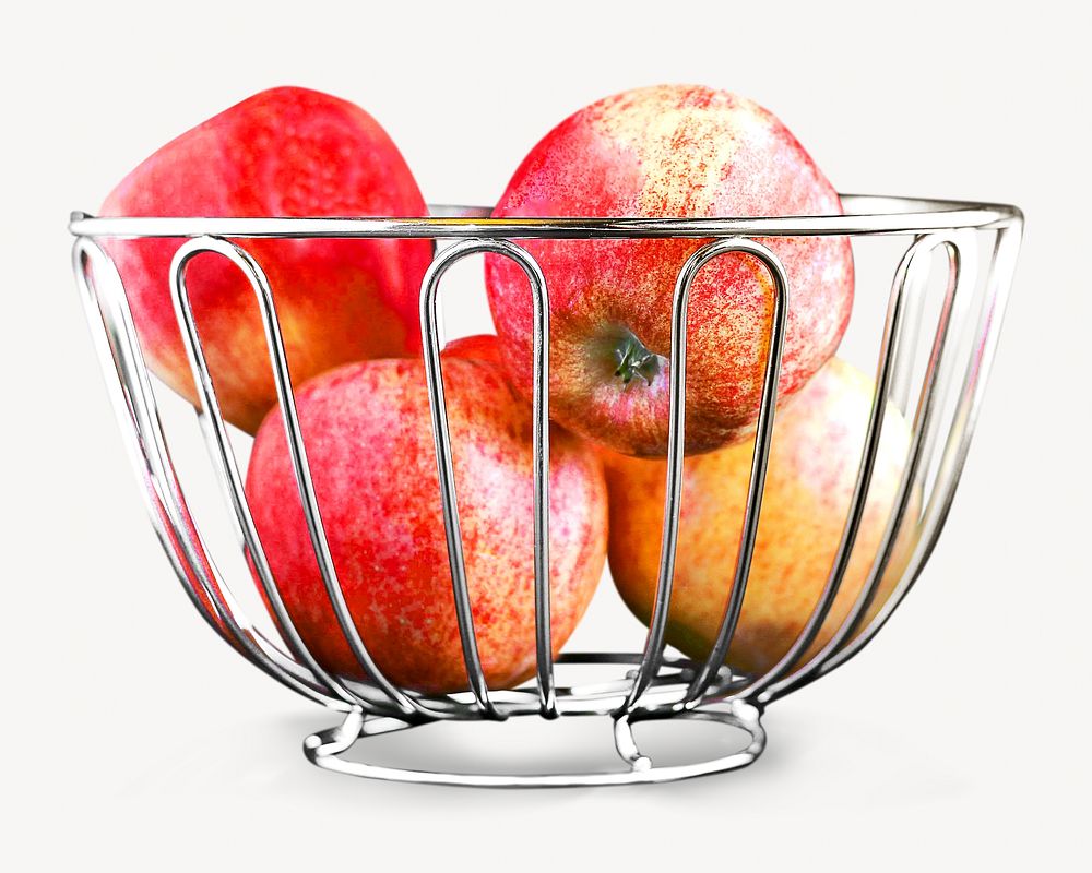 Apple fruit image on white