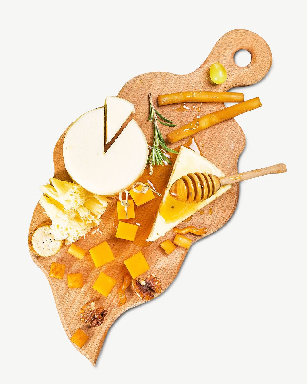 Cheese board food element psd