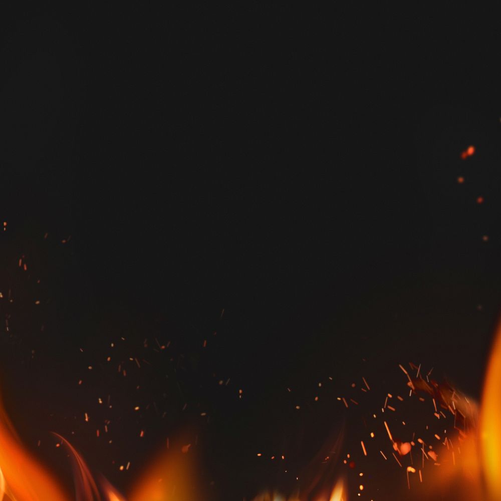 Aesthetic flame border background, brown design