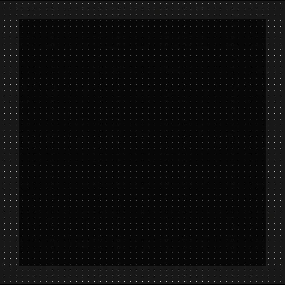 Black dotted frame background