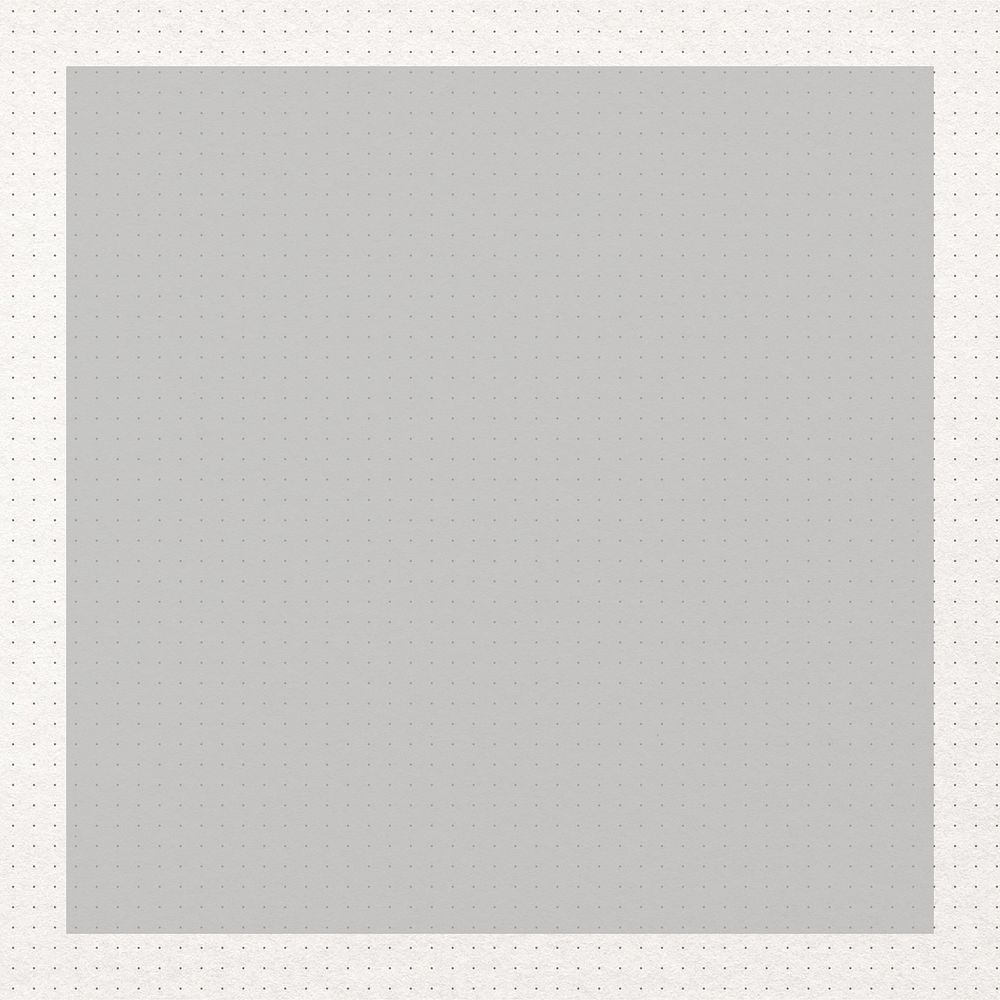 Gray dotted frame background