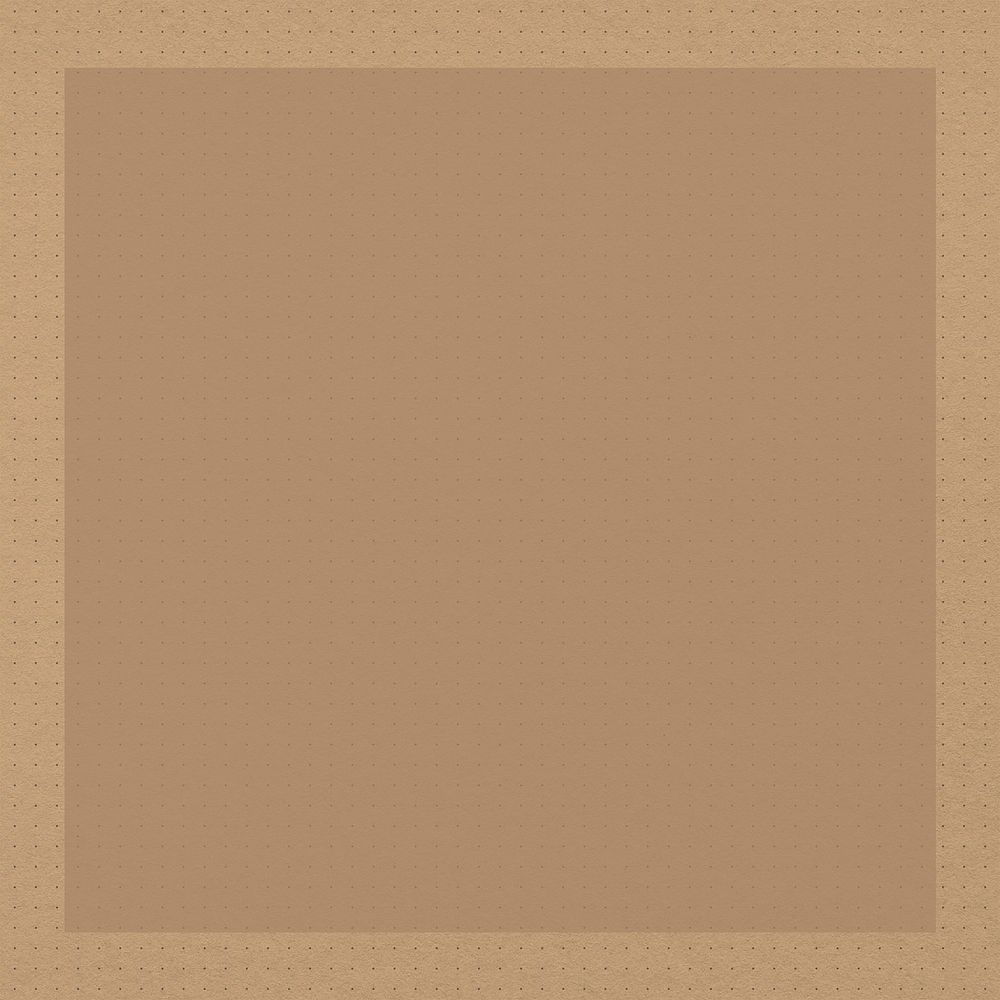 Brown dotted frame background