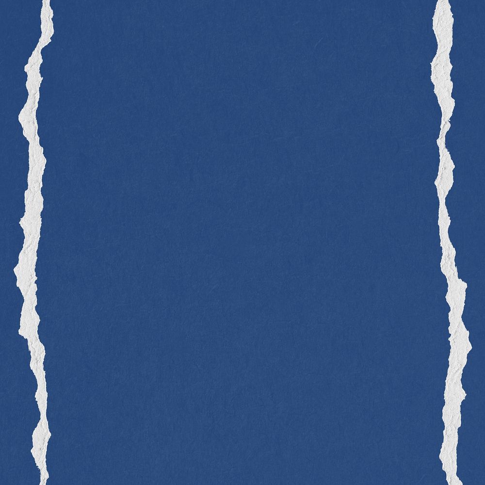 Ripped paper  background, blue textured design