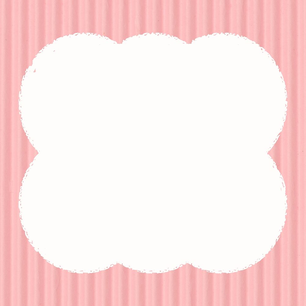 Pink striped frame background