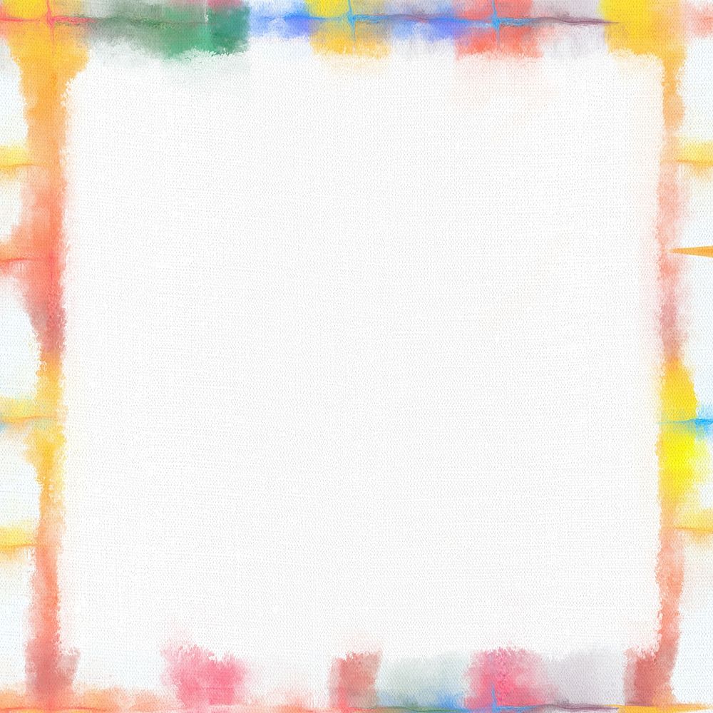 Colorful tie-dye frame background