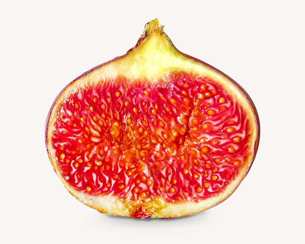 Fresh sweet fig Isolated image