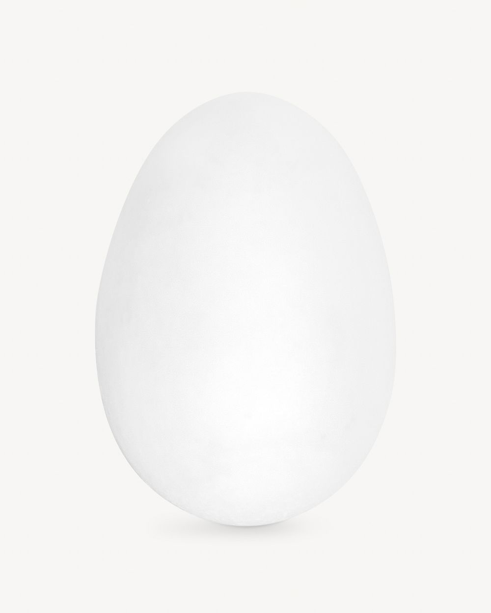 White egg cooking ingredient isolated image