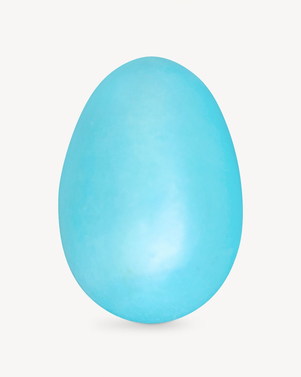 Blue easter eggs isolated image