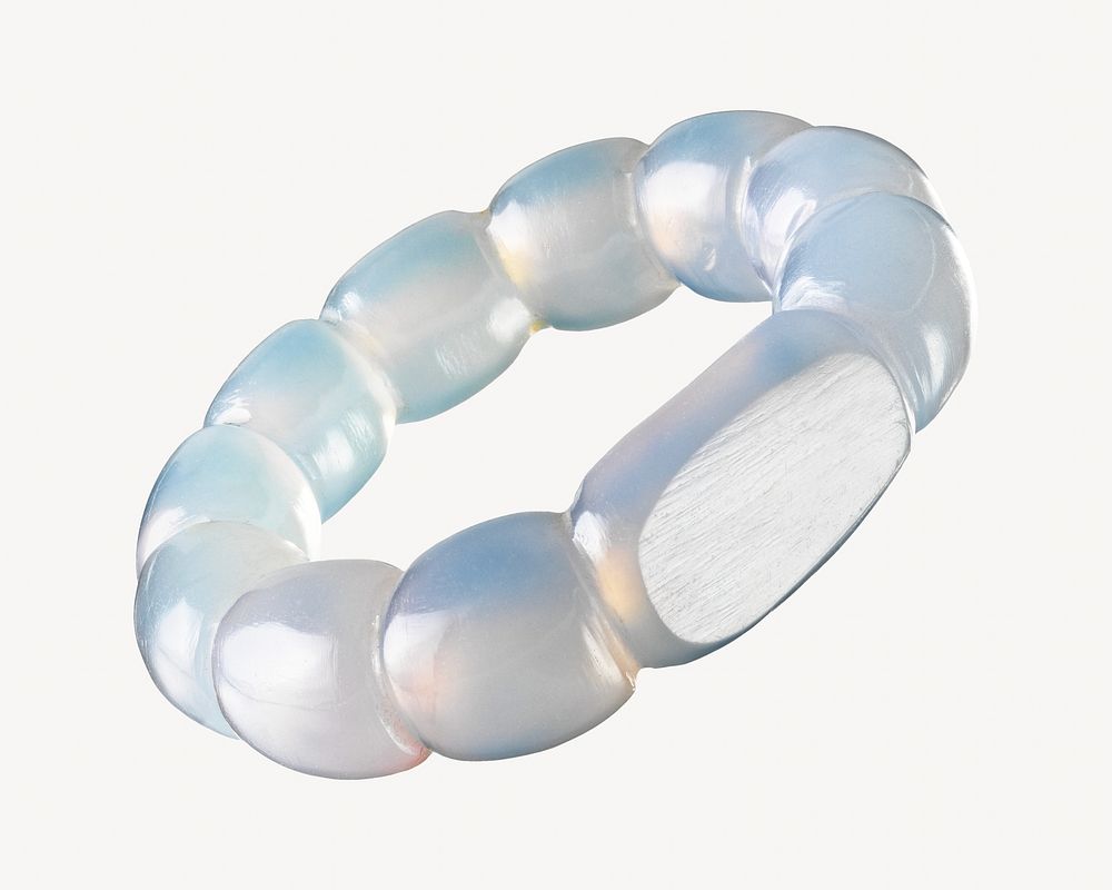 Chalcedony ring isolated design. Remixed by rawpixel.