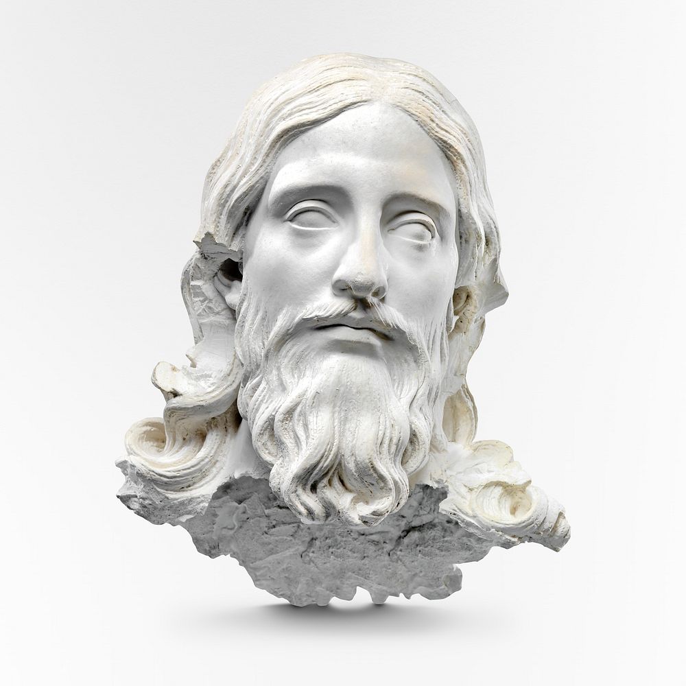 Ideal Christ statue. Original public domain image from Smithsonian. Digitally enhanced by rawpixel.