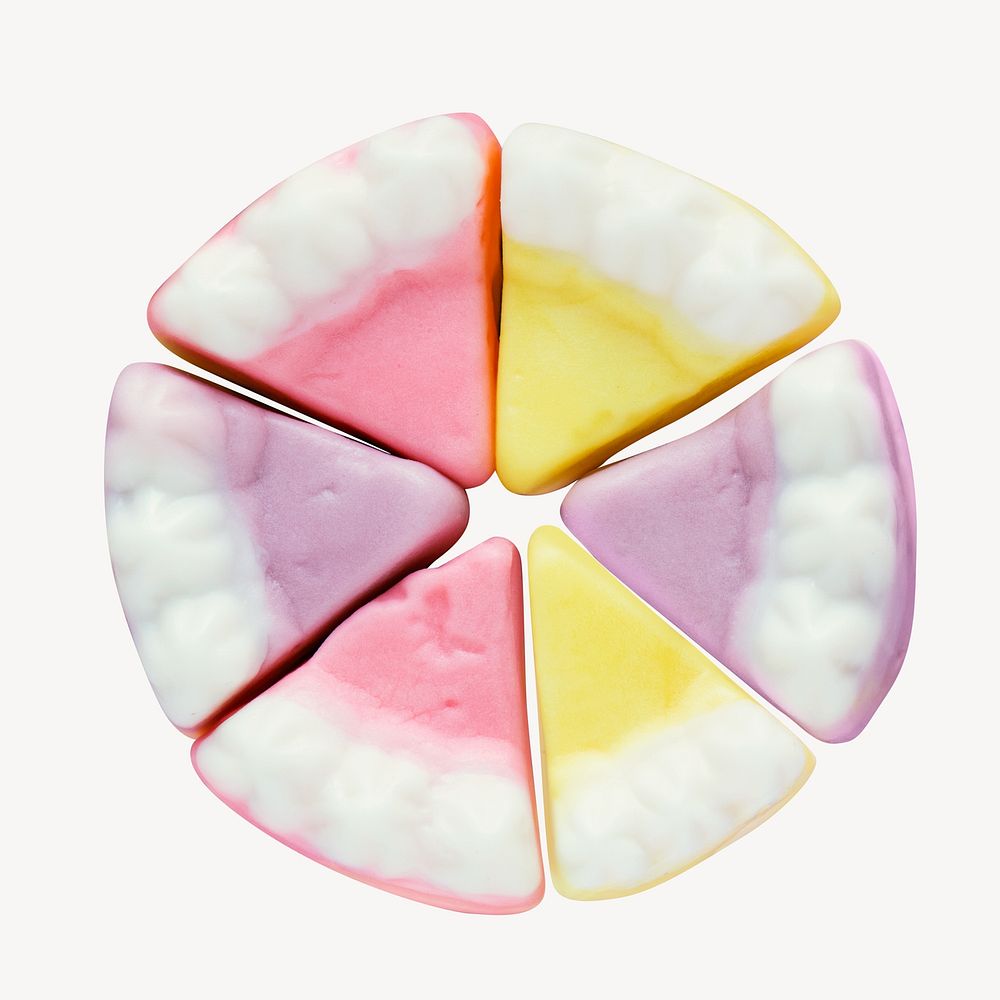 Jelly candy, isolated design