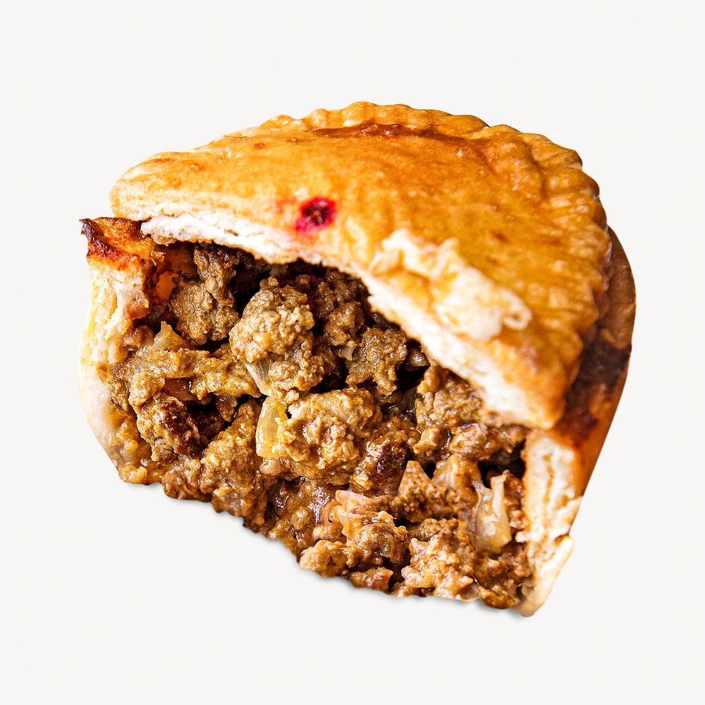 Minced pie, isolated design