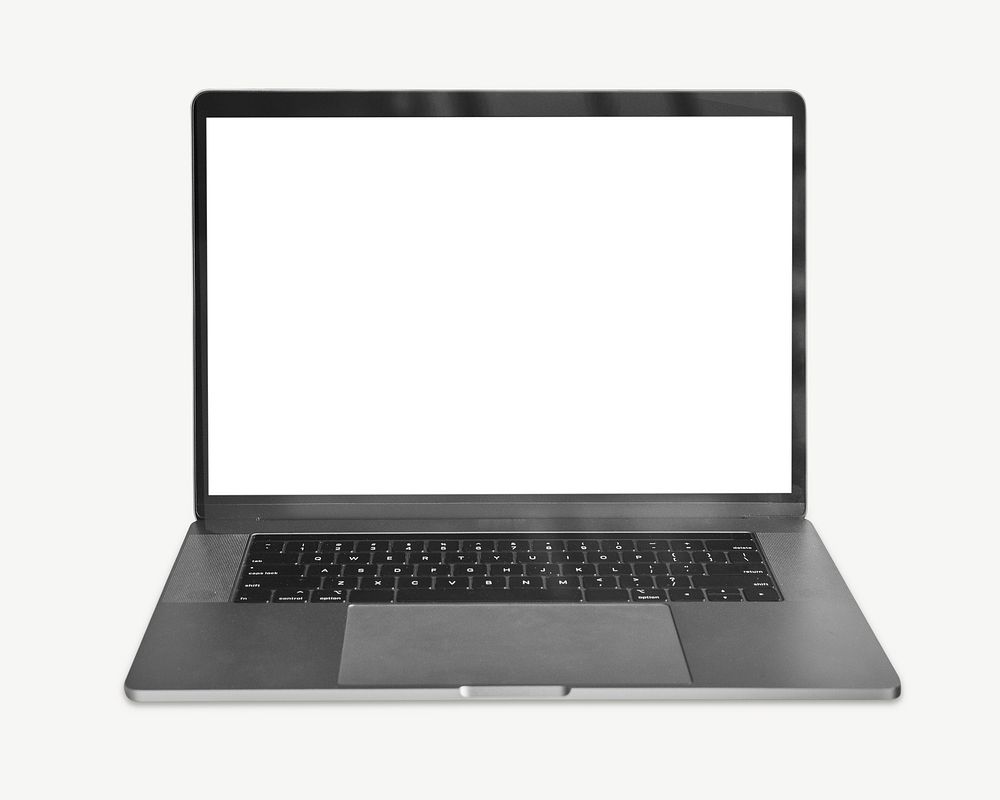 Laptop isolated graphic psd