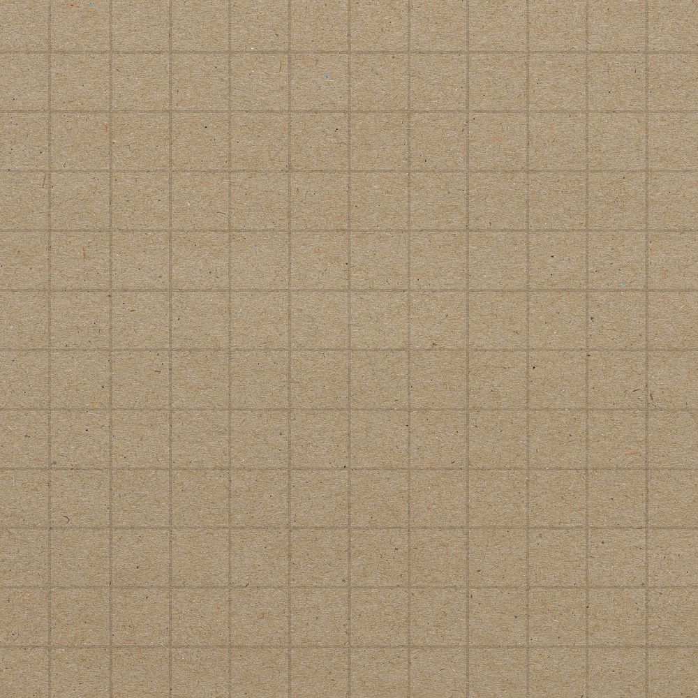 Brown grid patterned background, paper textured design