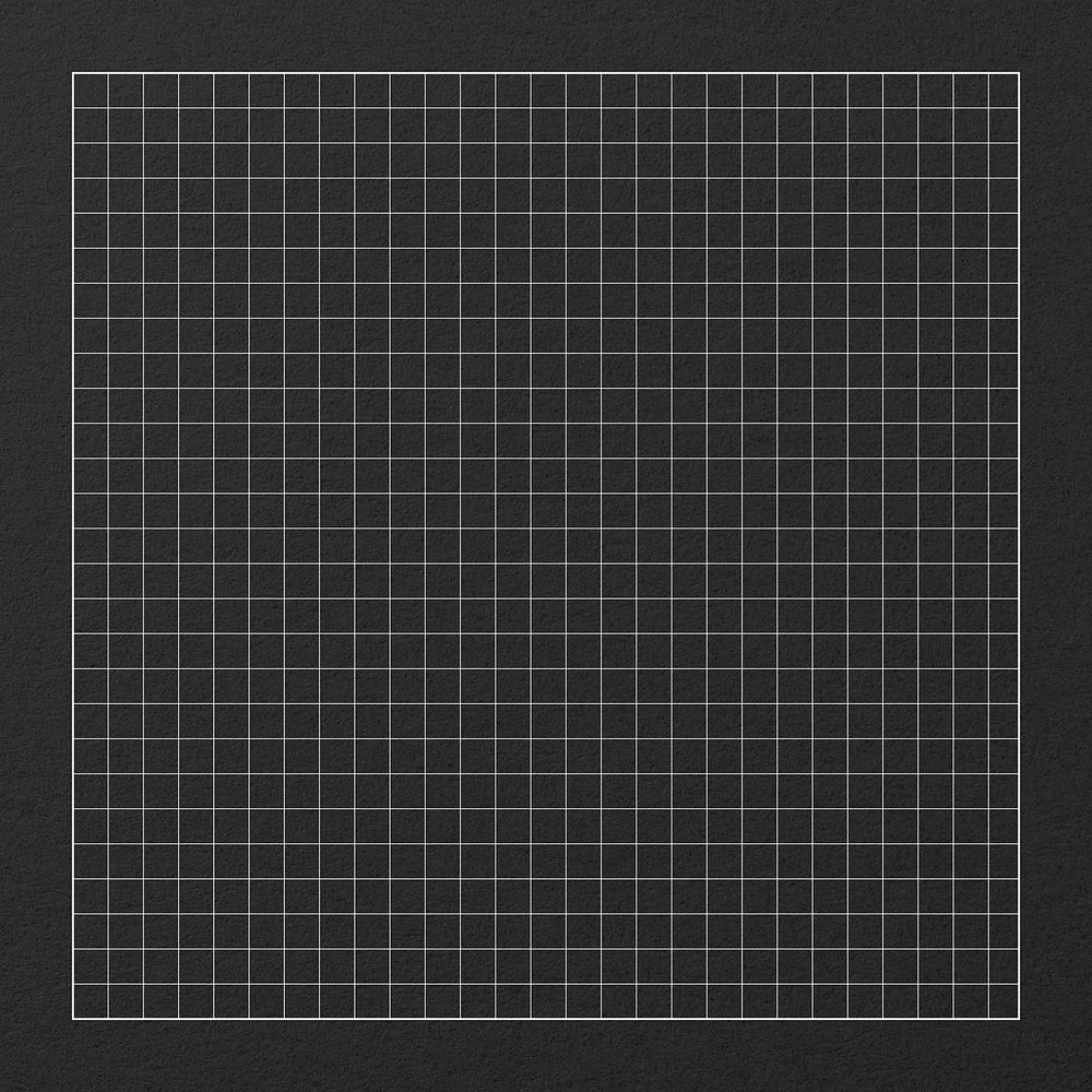 Black cutting mat background, grid patterned design