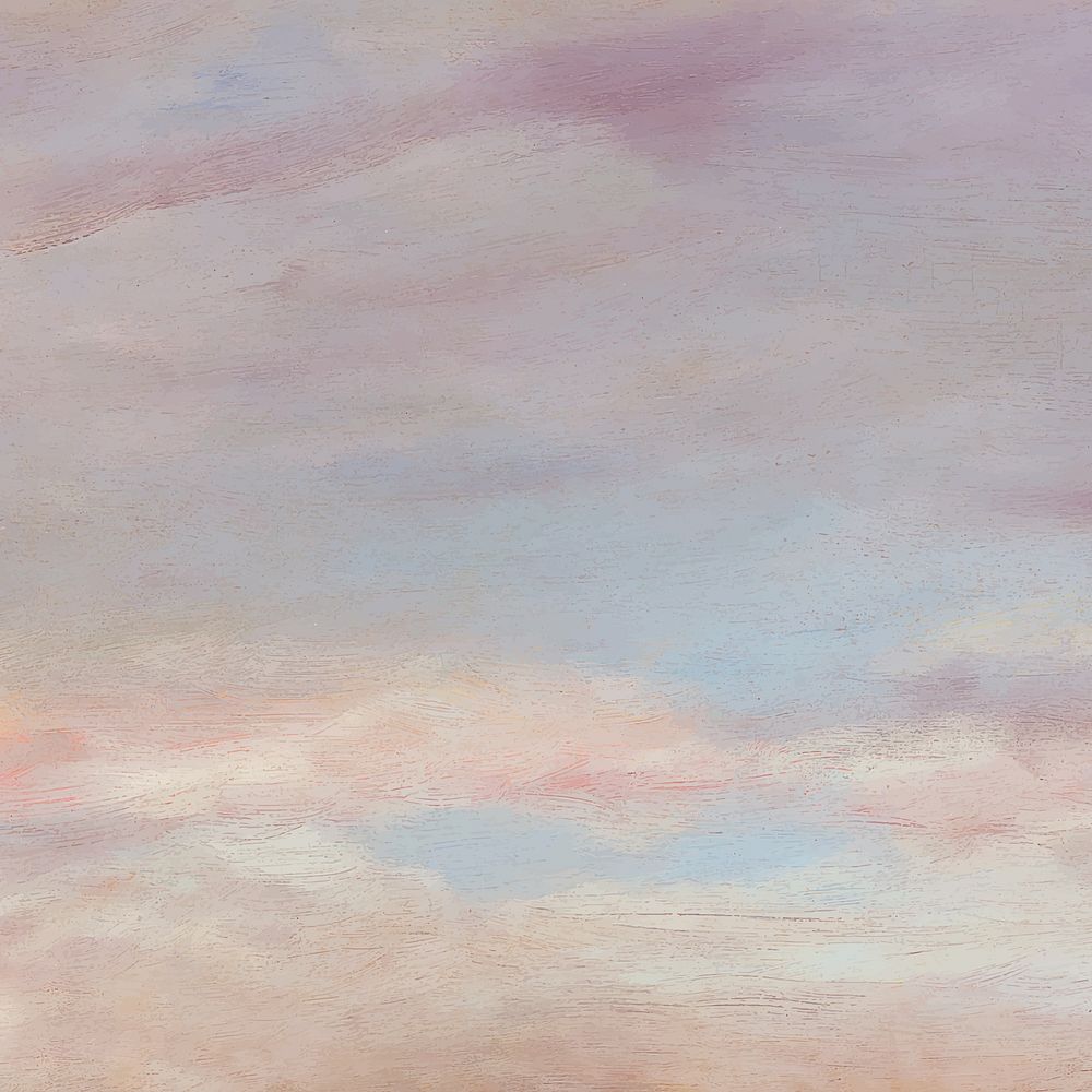 Pastel pink sky background