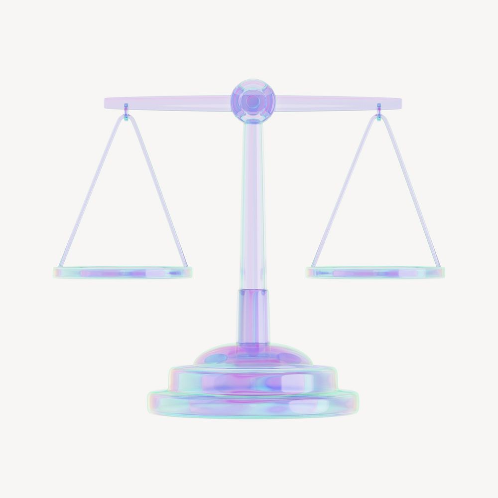 Holographic Justice Scale, 3D Law | Premium Photo - Rawpixel