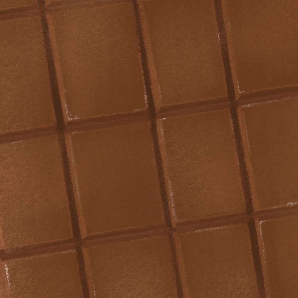 Chocolate bar dessert background, food illustration