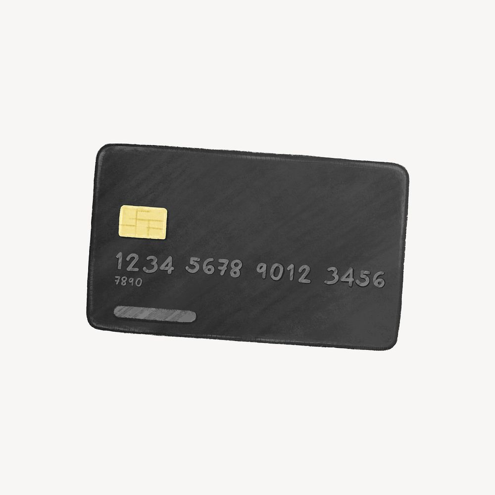 Credit card, finance illustration