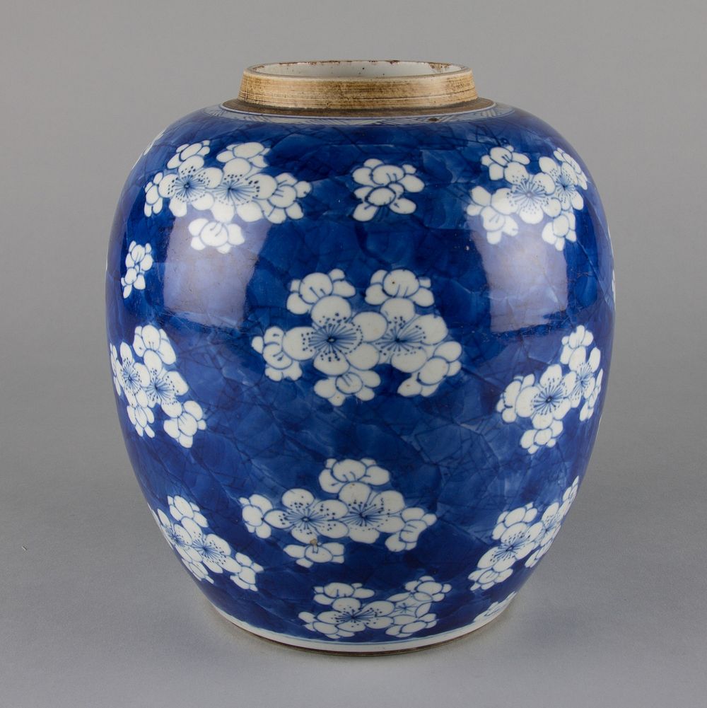 Jar with plum blossoms