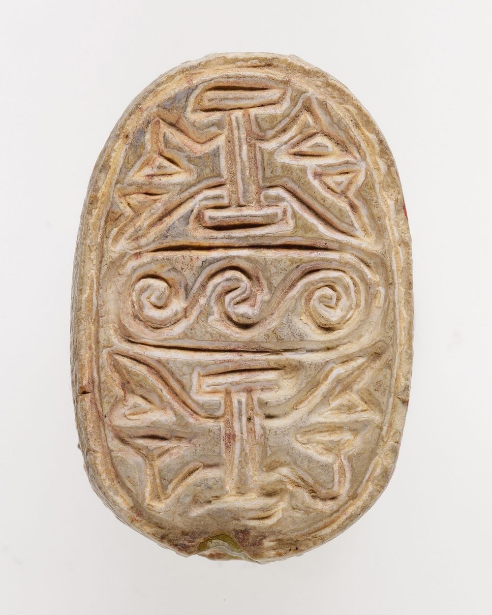 Scarab Decorated with the Symbol of Unification