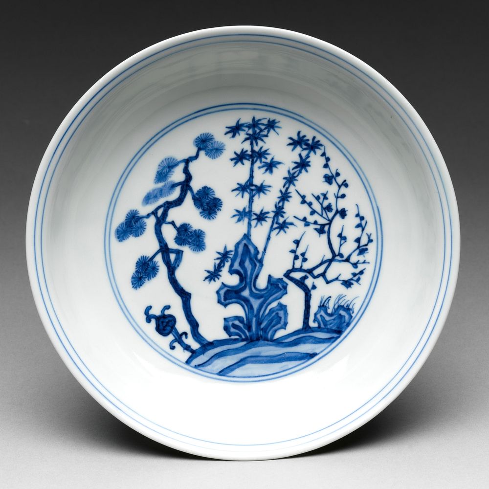 Dish with Three Friends of Winter