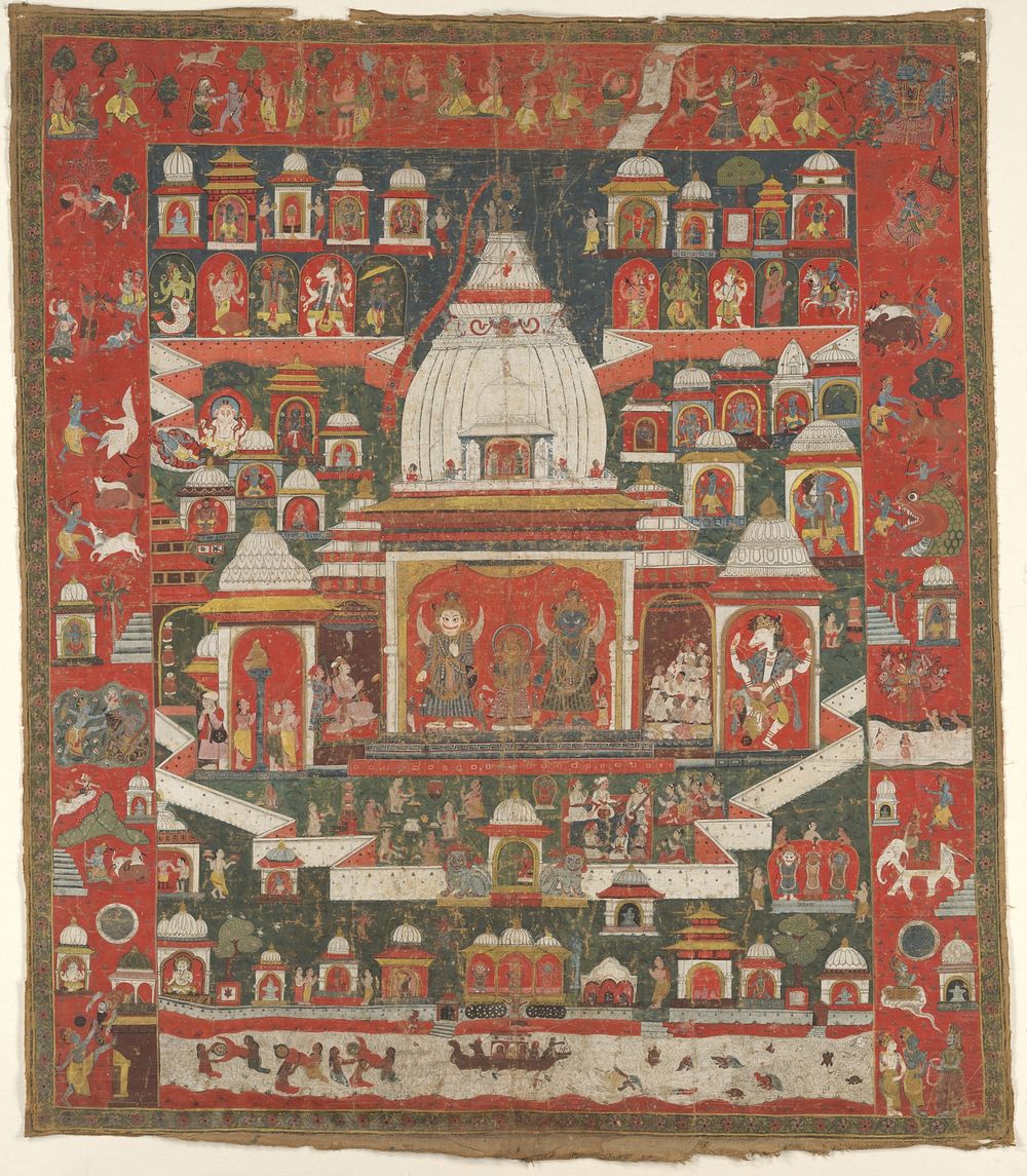 Worship of Lord Jagannatha in His Temple at Puri