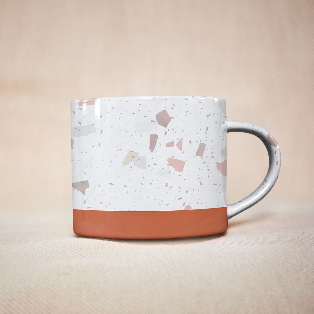 Cute terrazzo coffee mug