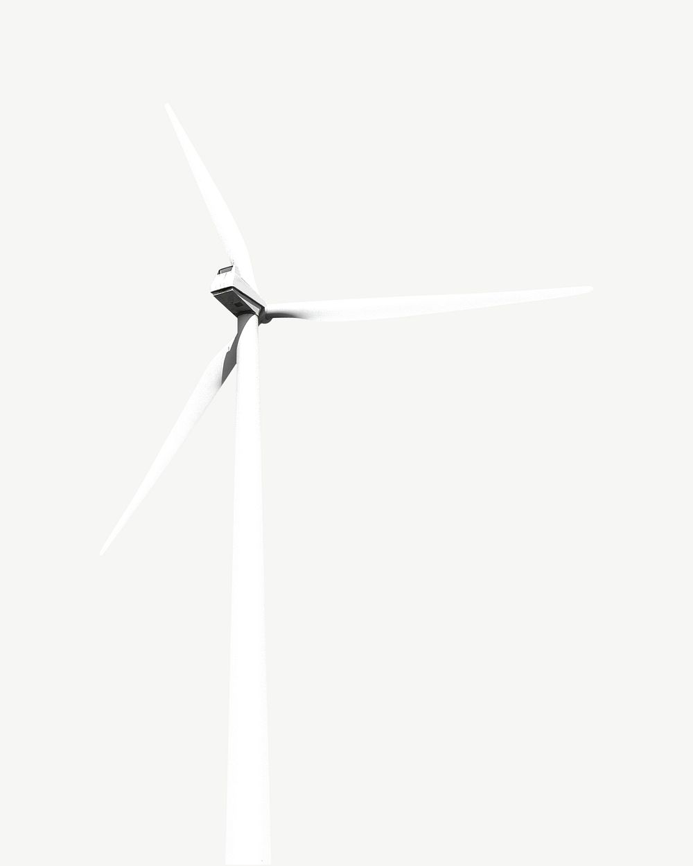Wind turbine psd collage element