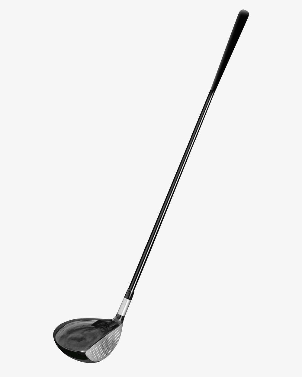 Golf club isolated image on white