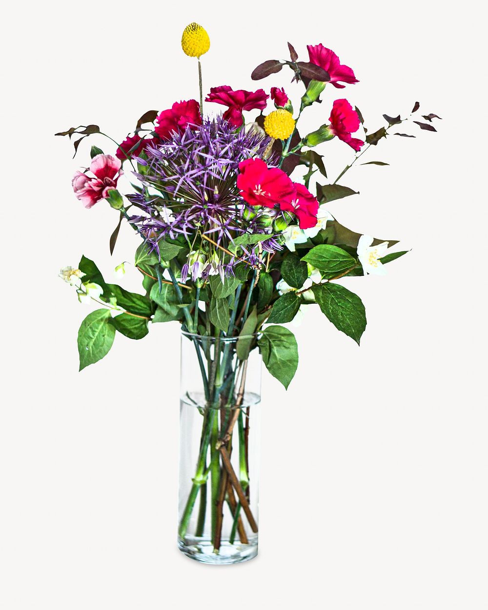 Spring flower bouquet  Isolated image
