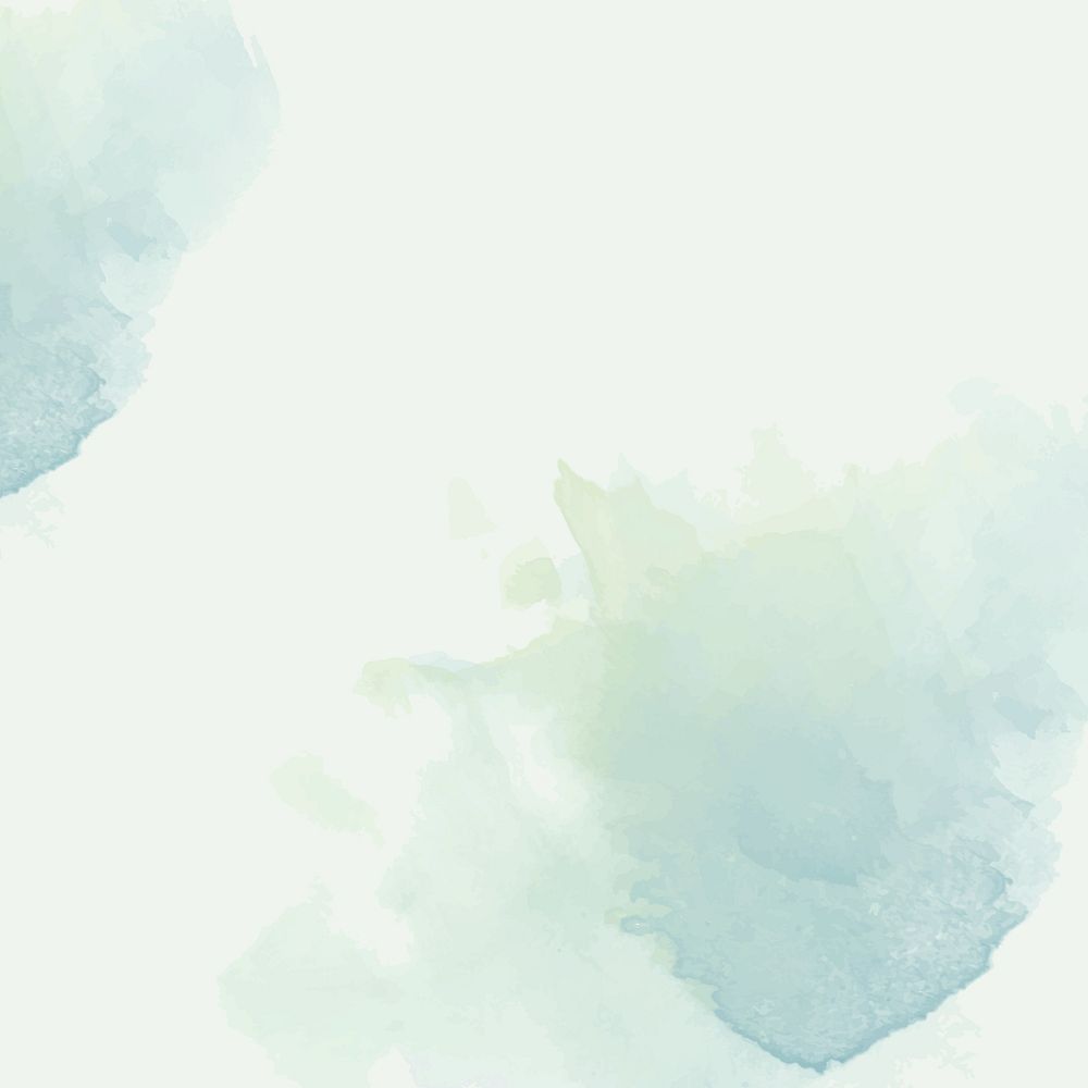 Pastel green watercolor background, abstract design