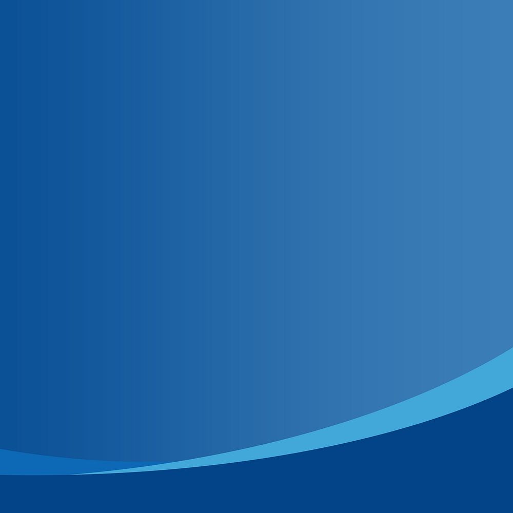 Blue professional curved border background