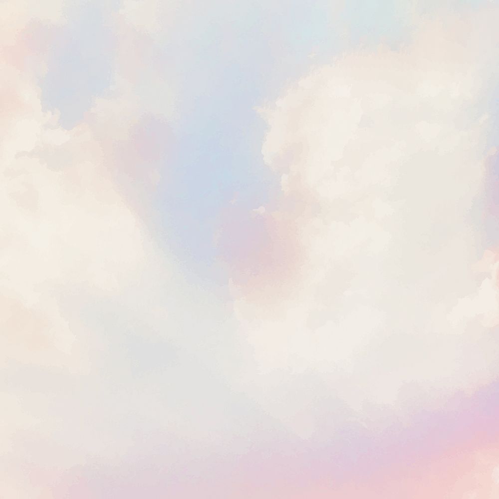 Beautiful cloudy pastel sky background