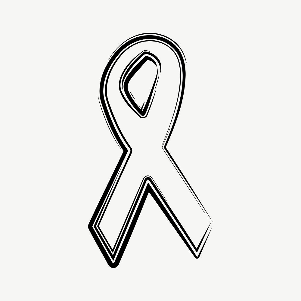 Awareness ribbon clipart illustration psd. | Free PSD - rawpixel