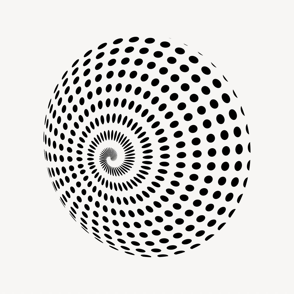 3D spiral illustration. Free public domain CC0 image.
