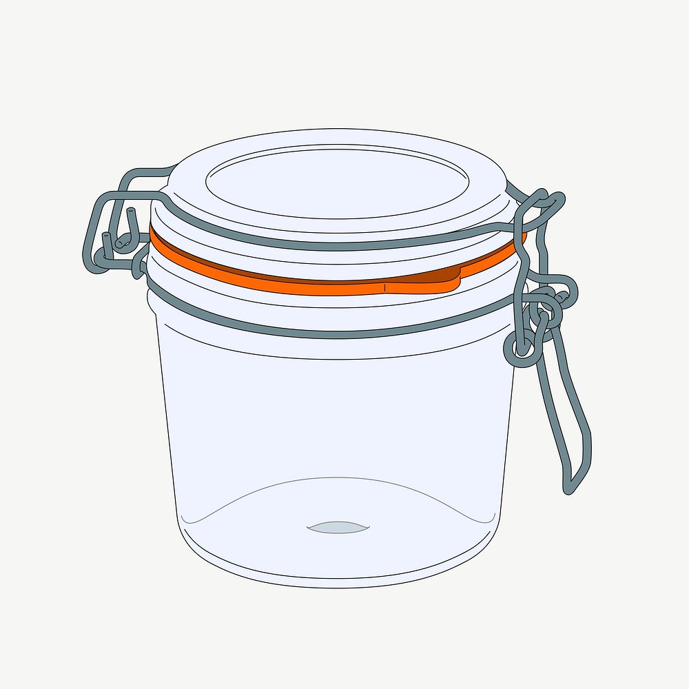 Empty Glass Jar Clip Art Free Psd Rawpixel 3672