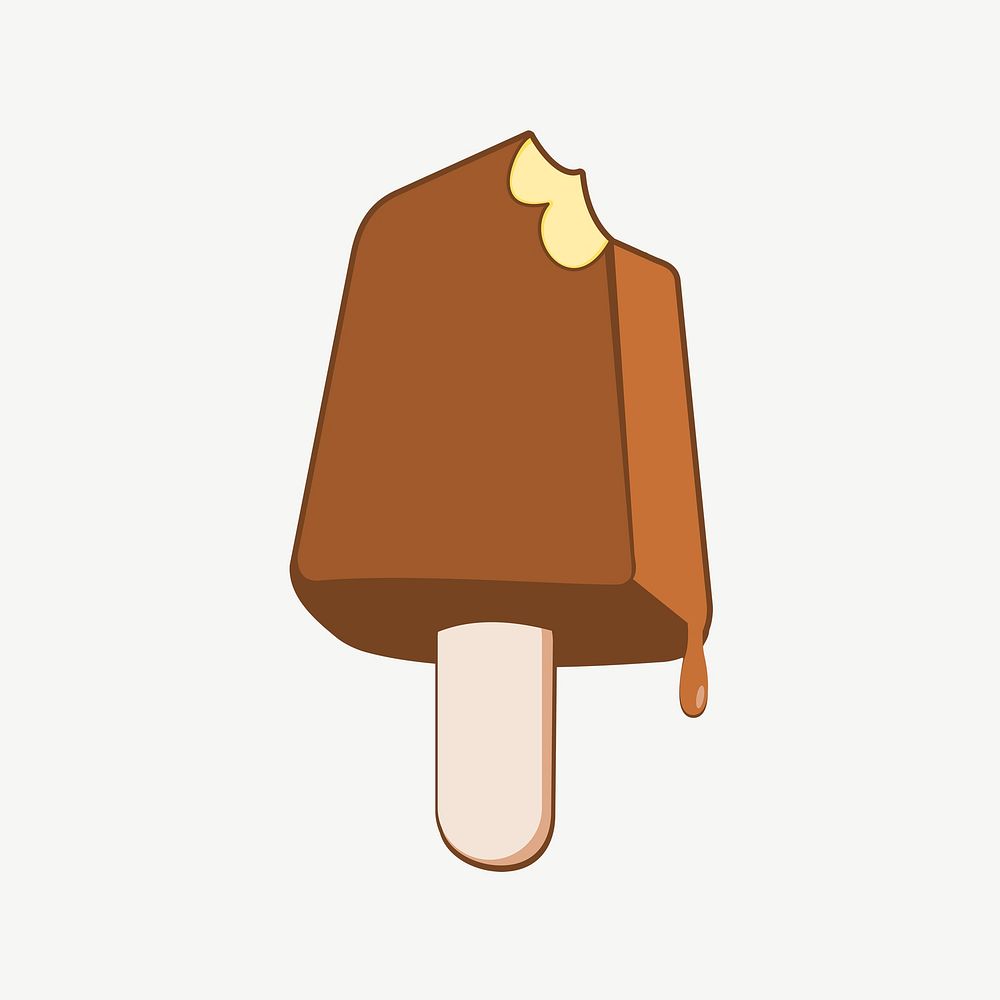Ice cream bar clip art psd