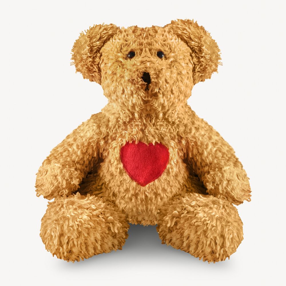 Teddy bear  Isolated image