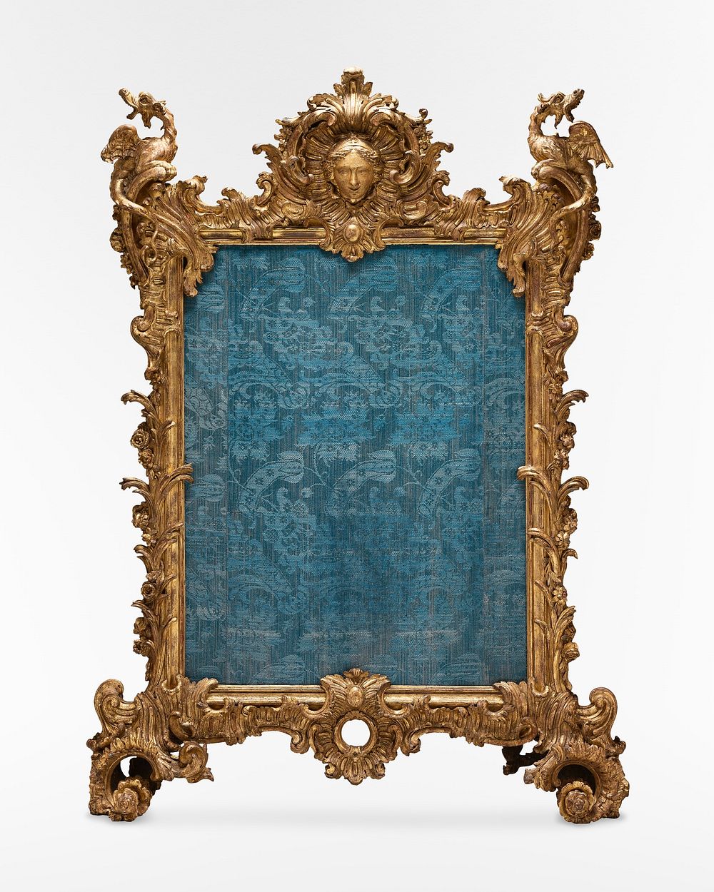Fire screen (1736&ndash;40), carved by Ferdinand Hundt. Original public domain image from The MET Museum.  Digitally…