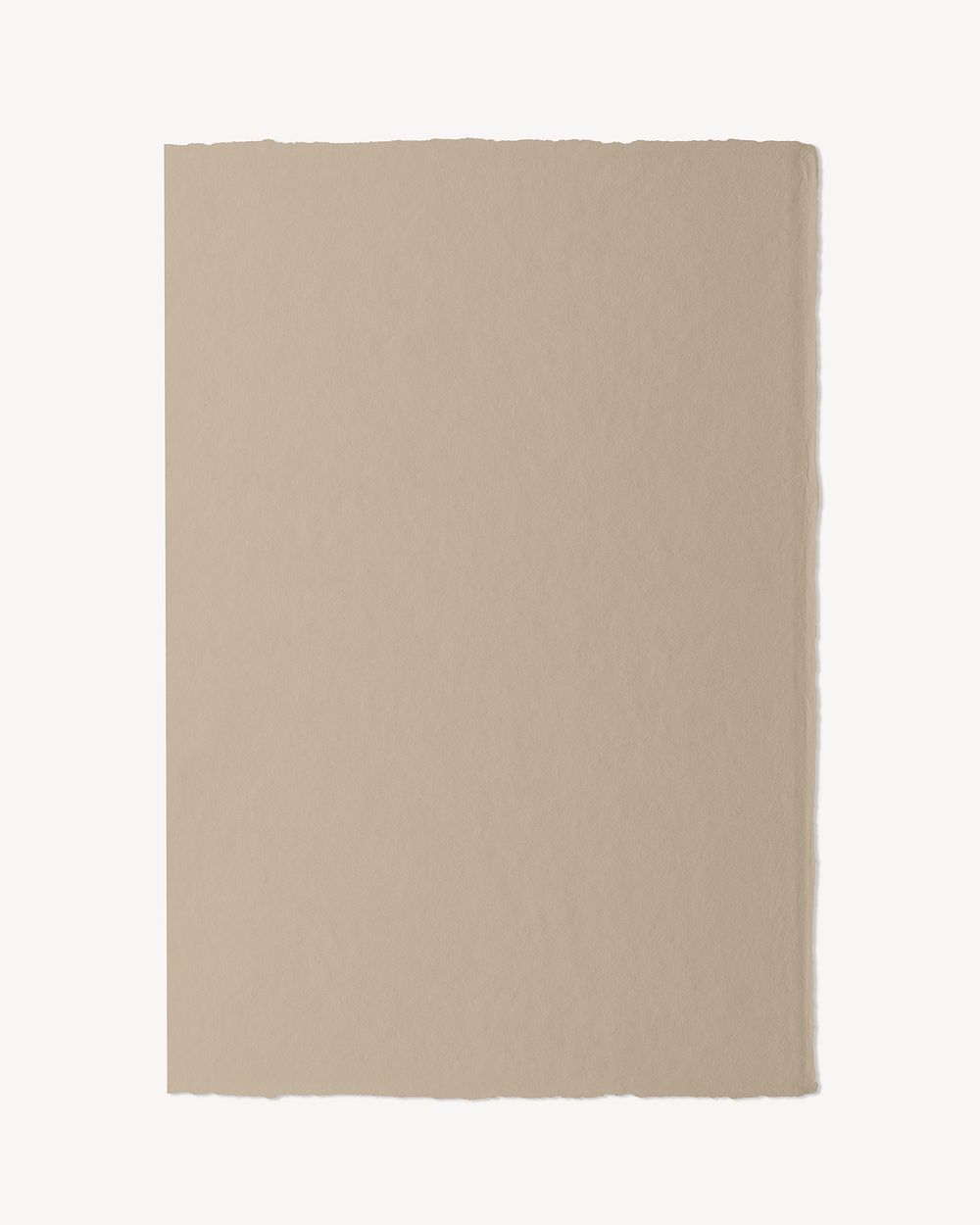 Brown paper isolated design